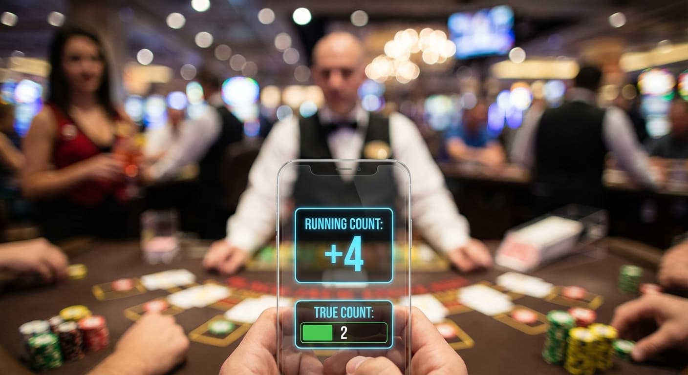 Using Apps at the Blackjack Table